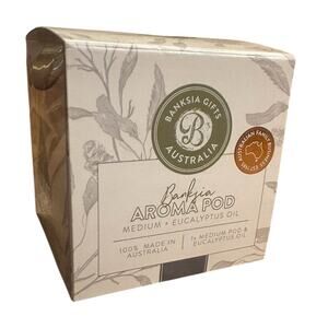 NEW Banksia Gifts Australia Aroma Seed Pod Medium Eucalyptus Oil Anthony Hansen